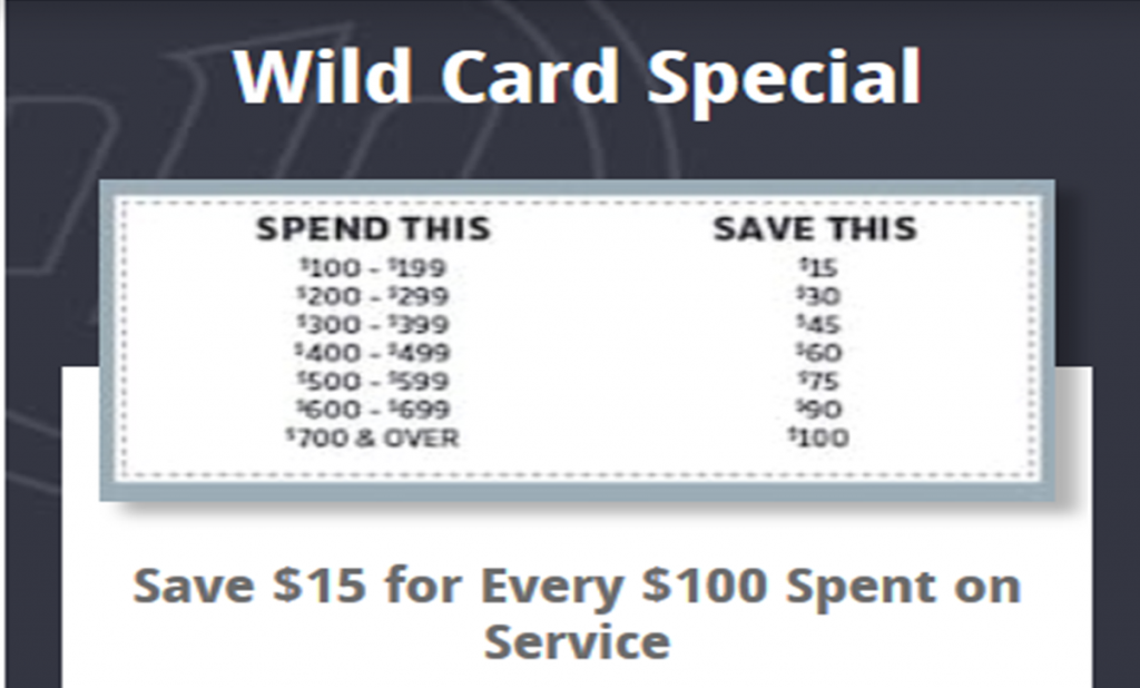 Catonsville Wild Card Special | Baltimore Toyota Dealers Service